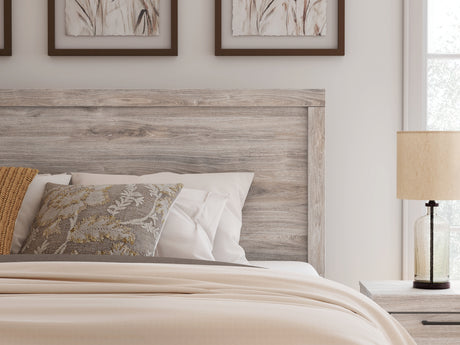 Broachmyn Gray Queen Panel Bed, Dresser and Mirror from Ashley Furniture - Luna Furniture