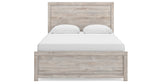 Broachmyn Gray Queen Panel Bed from Ashley Furniture - Luna Furniture