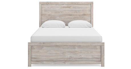 Broachmyn Gray Queen Panel Bed from Ashley Furniture - Luna Furniture