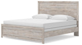 Broachmyn Gray King Panel Bed, Dresser and Nightstand from Ashley Furniture - Luna Furniture