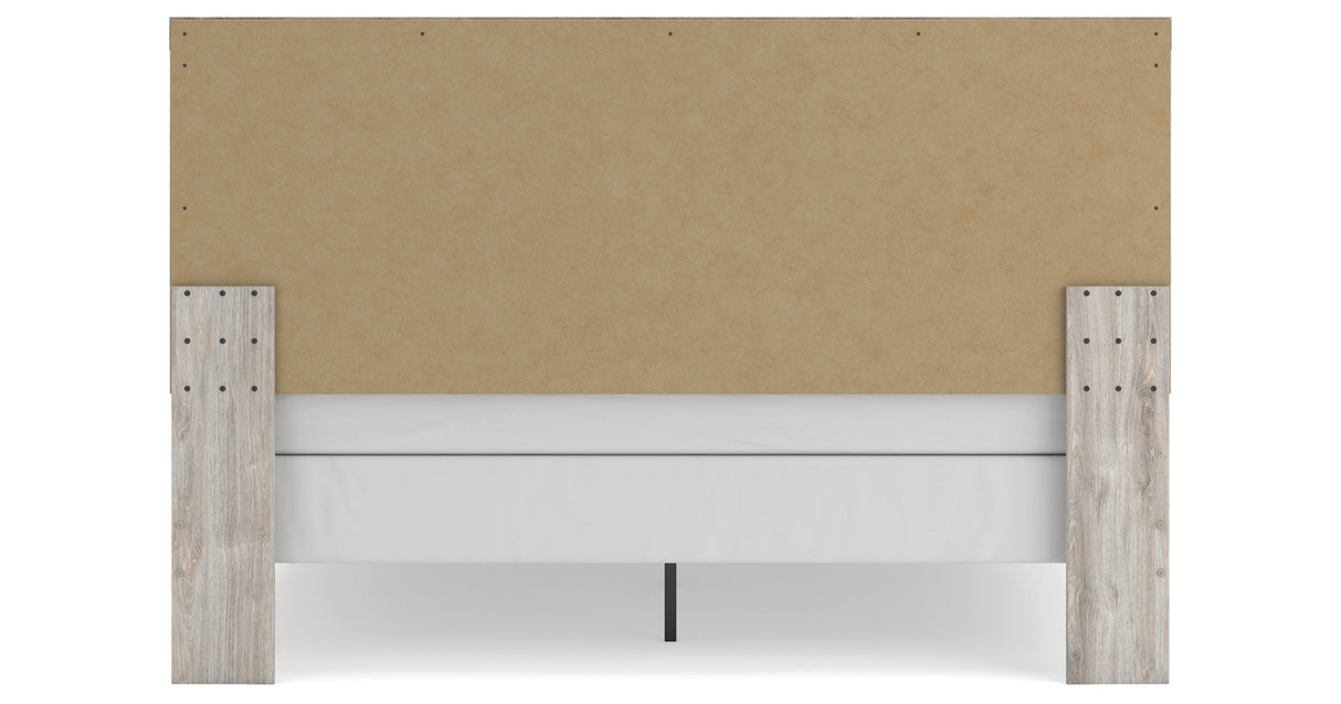 Broachmyn Gray King Panel Bed from Ashley Furniture - Luna Furniture