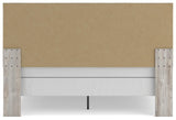 Broachmyn Gray King Panel Bed, Dresser and Nightstand from Ashley Furniture - Luna Furniture