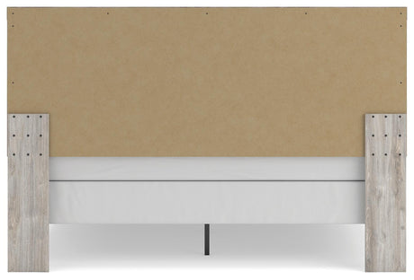 Broachmyn Gray King Panel Bed, Dresser and Nightstand from Ashley Furniture - Luna Furniture