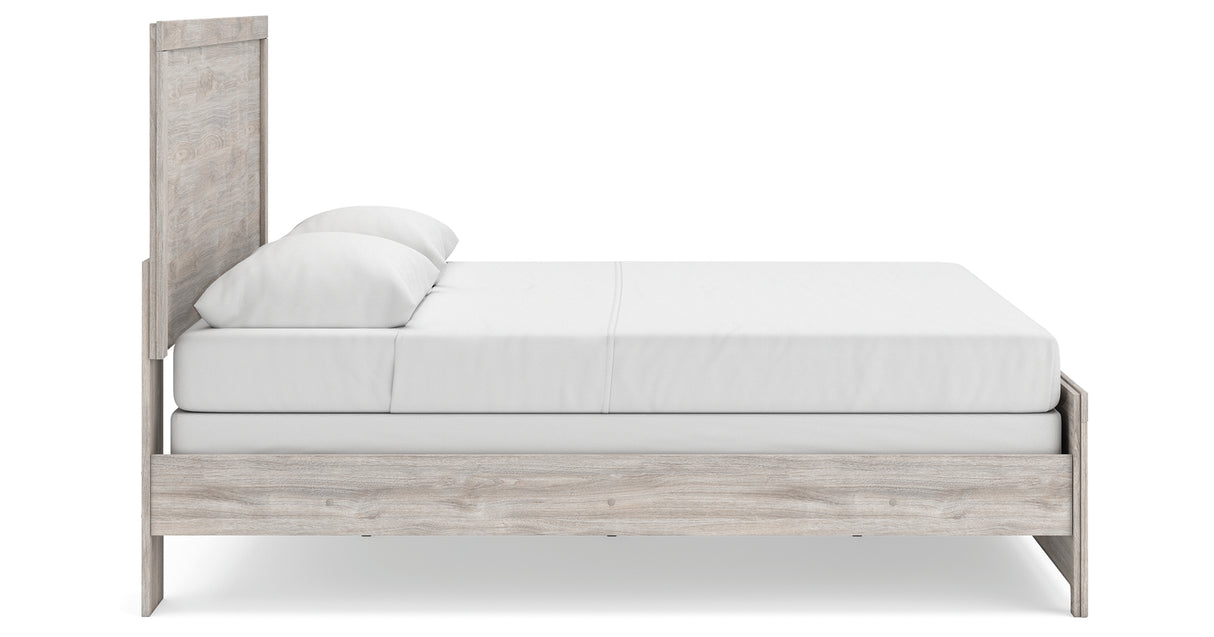 Broachmyn Gray King Panel Bed from Ashley Furniture - Luna Furniture
