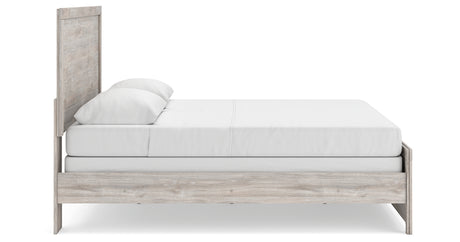 Broachmyn Gray King Panel Bed from Ashley - Luna Furniture