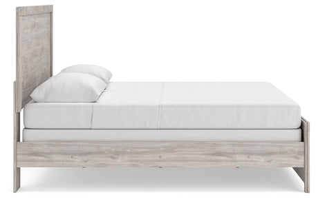 Broachmyn Gray King Panel Bed, Dresser and Nightstand from Ashley Furniture - Luna Furniture
