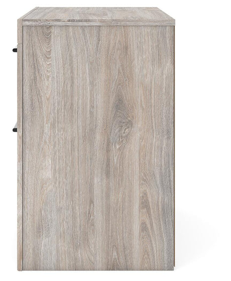 Broachmyn Gray King Panel Bed, Dresser and Nightstand from Ashley Furniture - Luna Furniture