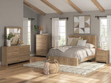 Gramburg Queen Panel Platform Bed from Ashley - Luna Furniture