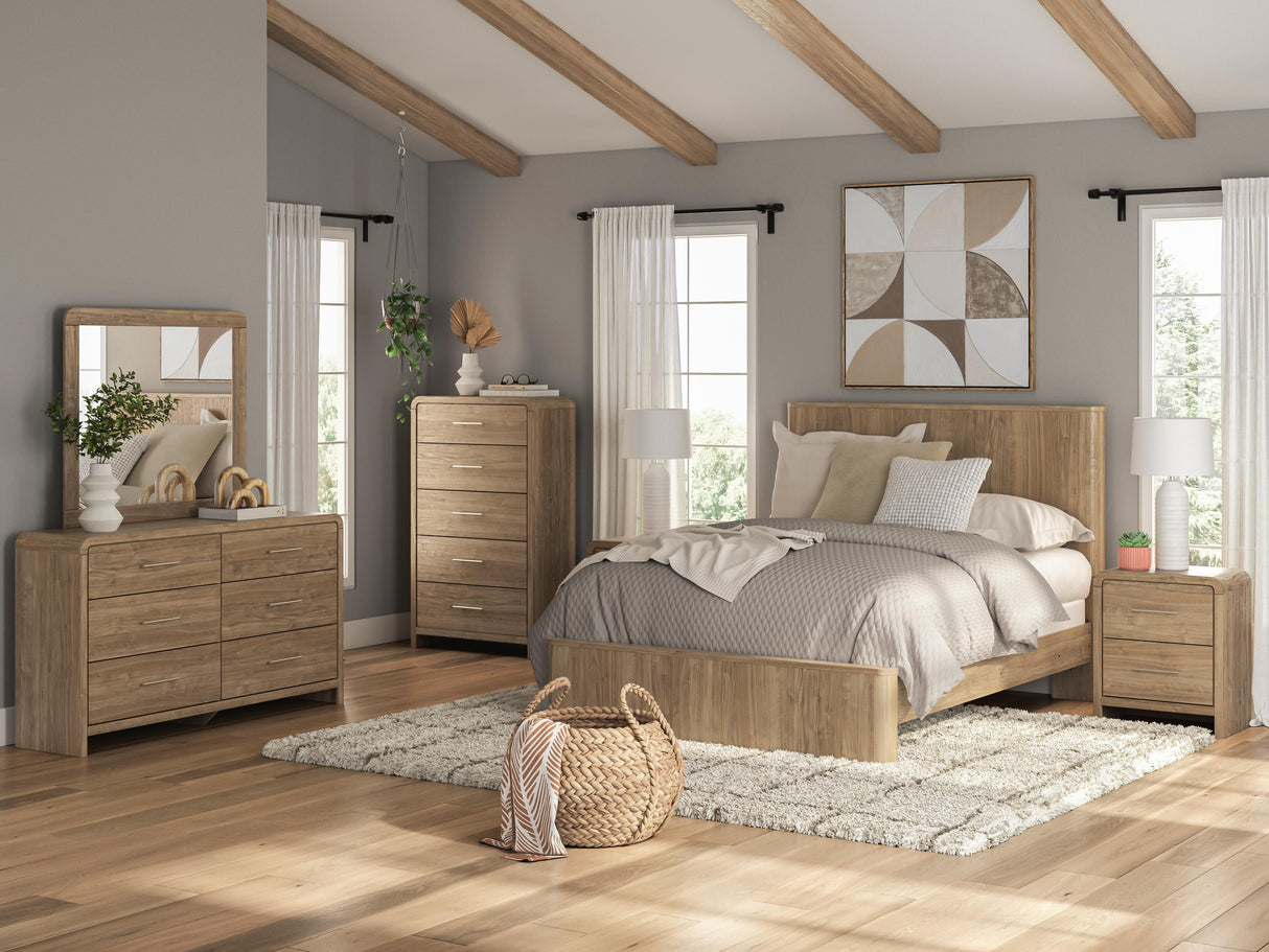 Gramburg Queen Panel Bed from Ashley - Luna Furniture