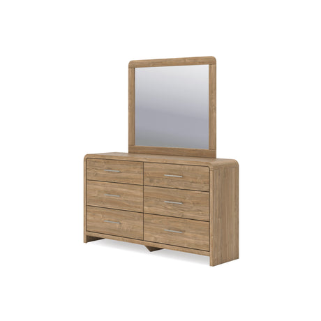 Gramburg Warm Natural Brown Panel Bedroom Set from Ashley - Luna Furniture