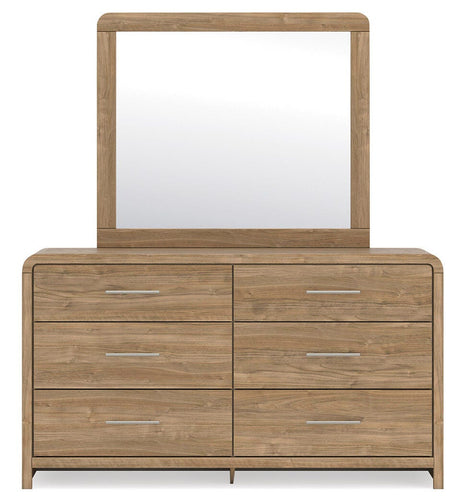 Gramburg Queen Panel Bed, Dresser and Mirror from Ashley - Luna Furniture