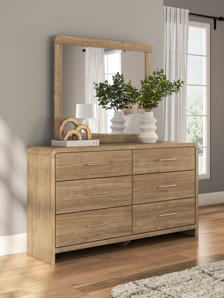 Gramburg Warm Natural Brown Youth Panel Bedroom Set from Ashley - Luna Furniture