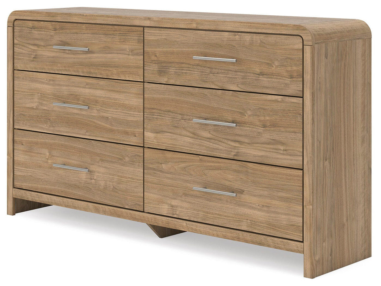 Gramburg Warm Natural Brown Dresser from Ashley Furniture - Luna Furniture