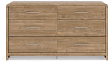 Gramburg Warm Natural Brown Dresser from Ashley Furniture - Luna Furniture