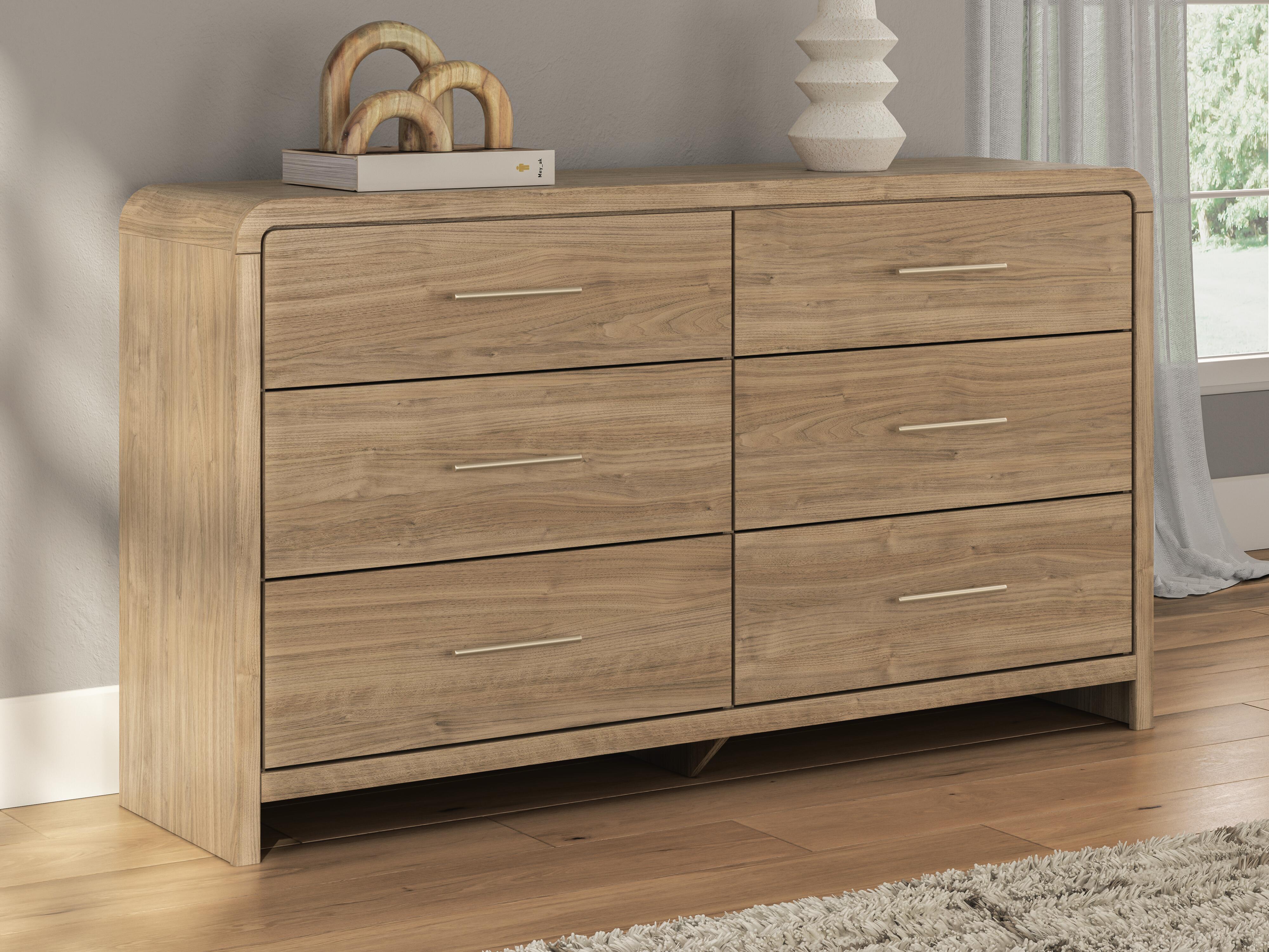 Ashley Furniture Gramburg Warm Natural Brown Dresser – Luna Furniture