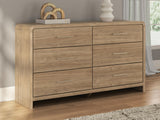 Gramburg Warm Natural Brown Dresser from Ashley Furniture - Luna Furniture