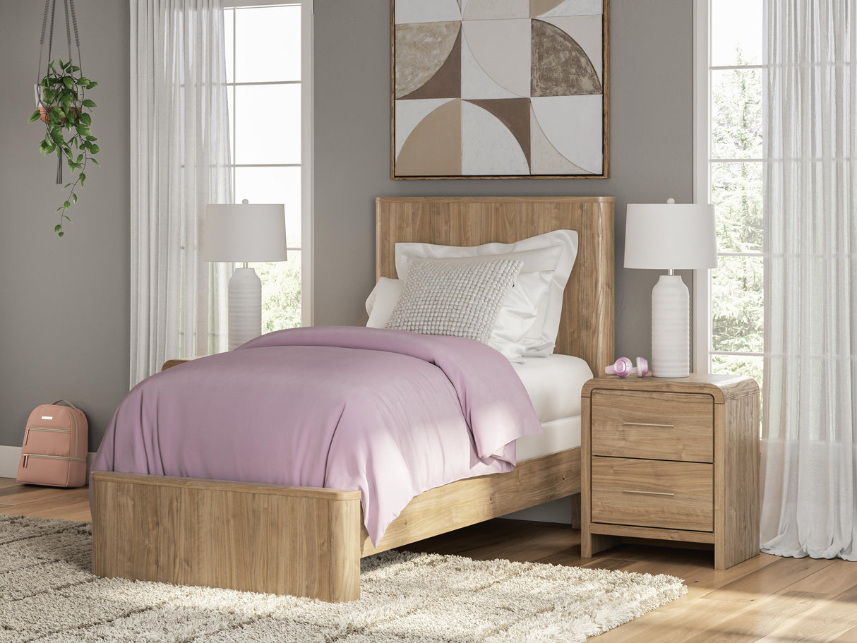 Gramburg Twin Panel Bed from Ashley - Luna Furniture