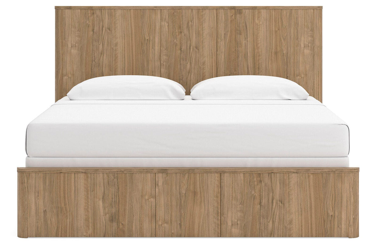 Gramburg King Panel Bed from Ashley - Luna Furniture