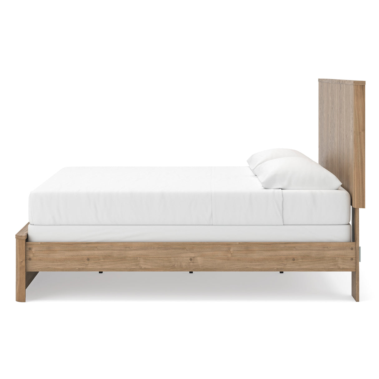 Gramburg Warm Natural Brown King Upholstered Bed