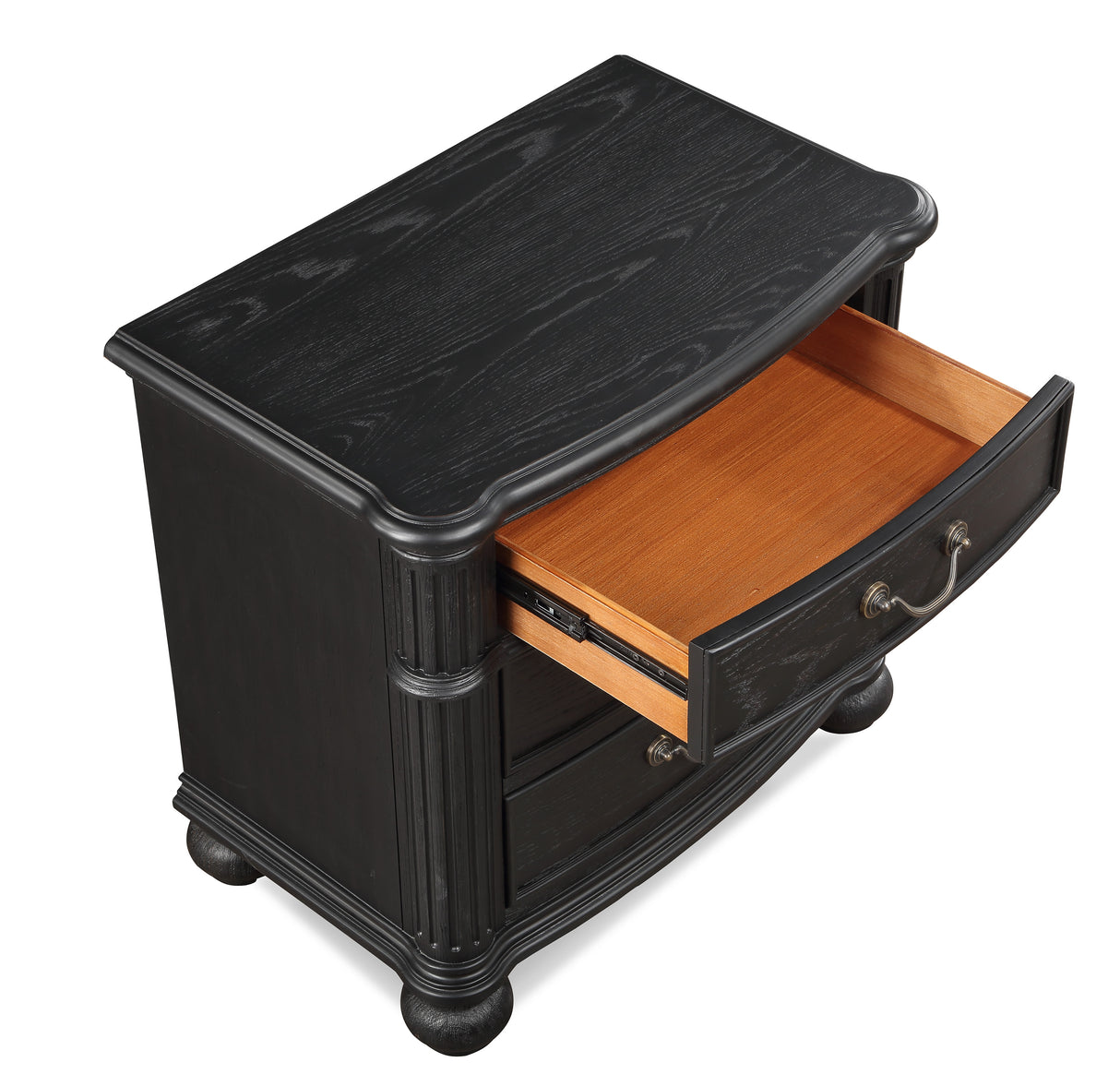Kingsbury Espresso Nightstand from Crown Mark - Luna Furniture