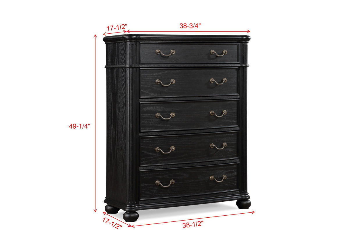 Kingsbury Espresso Chest from Crown Mark - Luna Furniture