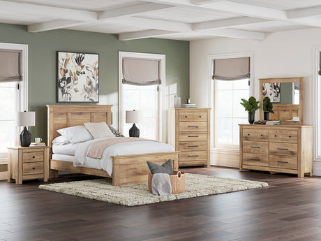 Makidern Tan Youth Panel Bedroom Set from Ashley - Luna Furniture