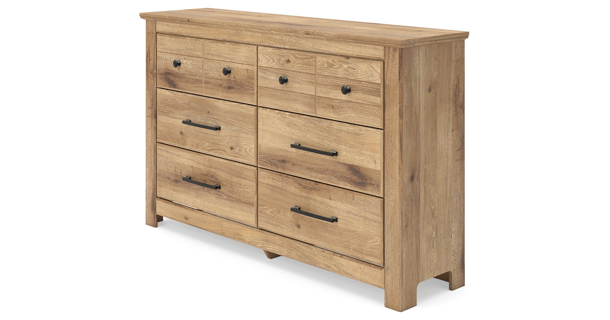 Makidern Tan Dresser from Ashley - Luna Furniture