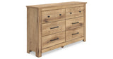 Makidern Tan Dresser from Ashley - Luna Furniture