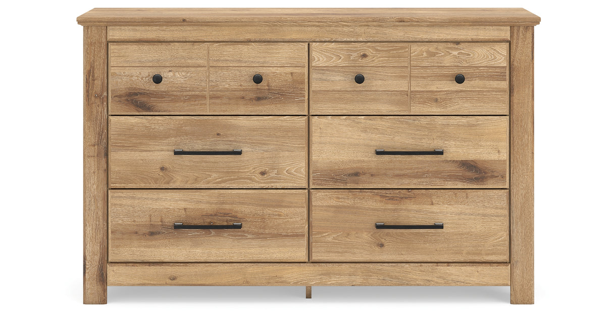 Makidern Tan Dresser from Ashley - Luna Furniture