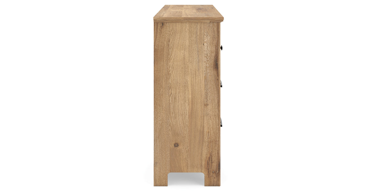 Makidern Tan Dresser from Ashley - Luna Furniture