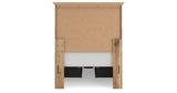 Makidern Tan Twin Panel Storage Bed from Ashley - Luna Furniture