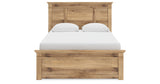 Makidern Tan Queen Panel Bed from Ashley Furniture - Luna Furniture