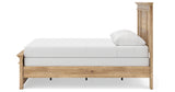 Makidern Tan Queen Panel Bed, Dresser and Mirror from Ashley - Luna Furniture