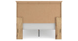 Makidern Tan Queen Panel Storage Bed from Ashley Furniture - Luna Furniture
