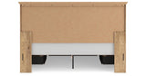 Makidern Tan King Panel Storage Bed from Ashley - Luna Furniture