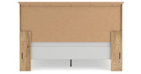 Makidern Tan King Panel Bed from Ashley Furniture - Luna Furniture