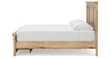 Makidern Tan King Panel Storage Bed from Ashley Furniture - Luna Furniture