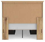 Makidern Tan Full Panel Storage Bed from Ashley - Luna Furniture