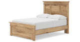 Makidern Tan Full Panel Storage Bed from Ashley Furniture - Luna Furniture
