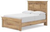 Makidern Tan Full Panel Storage Bed from Ashley Furniture - Luna Furniture