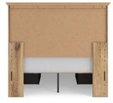 Makidern Tan Full Panel Storage Bed from Ashley - Luna Furniture