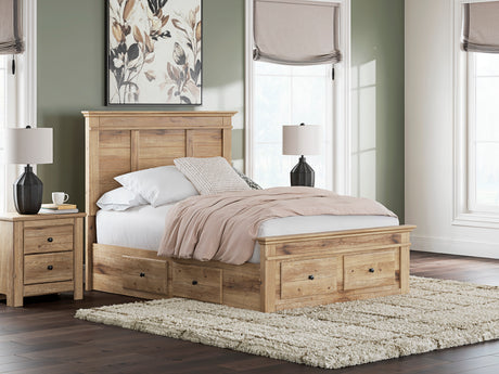 Makidern Tan Storage Youth Panel Bedroom Set with 4 Drawers from Ashley - Luna Furniture