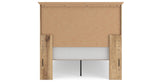 Makidern Tan Full Panel Storage Bed from Ashley Furniture - Luna Furniture