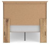 Makidern Tan Full Panel Storage Bed from Ashley Furniture - Luna Furniture