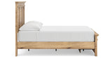 Makidern Tan Full Panel Storage Bed, Dresser and Mirror from Ashley - Luna Furniture