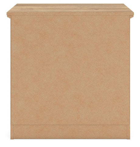 Makidern Tan King Panel Bed, Dresser, Mirror and 2 Nightstands from Ashley - Luna Furniture