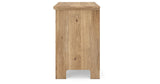 Makidern Tan Nightstand from Ashley - Luna Furniture
