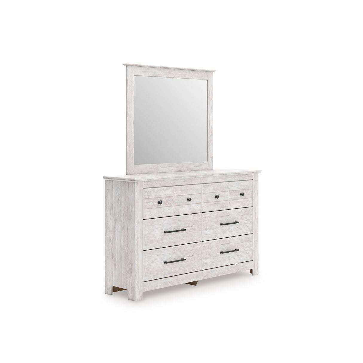 Makidern Whitewash Storage Youth Panel Bedroom Set with 4 Side Drawers from Ashley - Luna Furniture