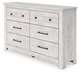 Makidern Whitewash Dresser from Ashley Furniture - Luna Furniture