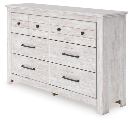 Makidern Whitewash Dresser from Ashley - Luna Furniture